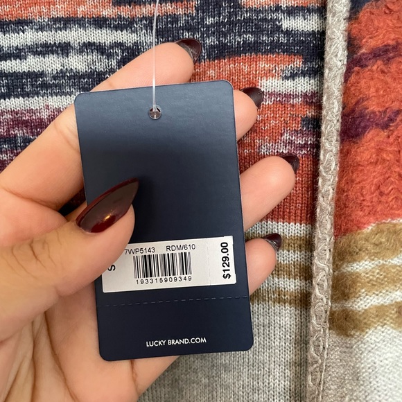 NWT! Lucky Brand fringe coverup - Picture 5 of 10